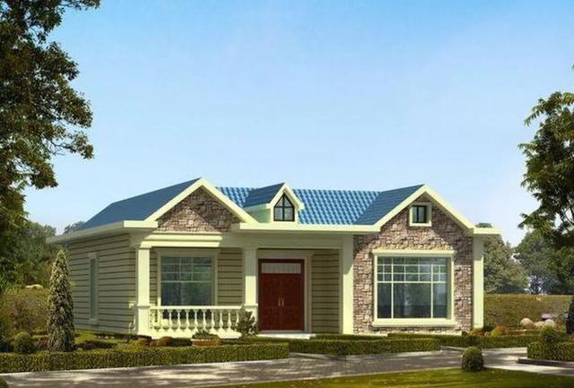 五款一層農村自建房設計圖，實用的結構，低廉的造價，主體加裝修20萬搞定很輕松