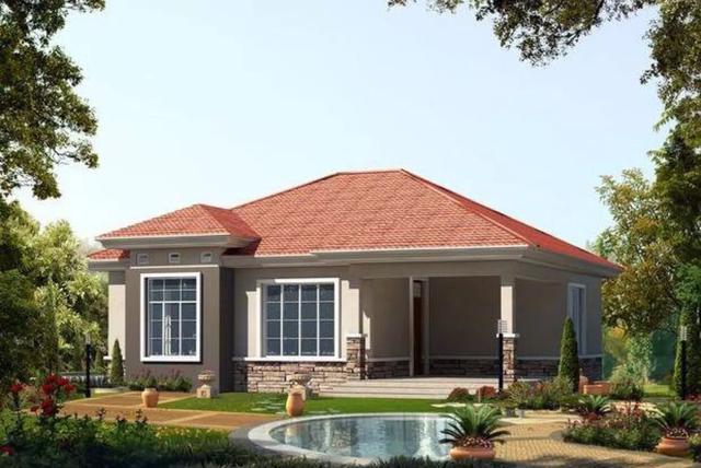 五款一層農村自建房設計圖，實用的結構，低廉的造價，主體加裝修20萬搞定很輕松