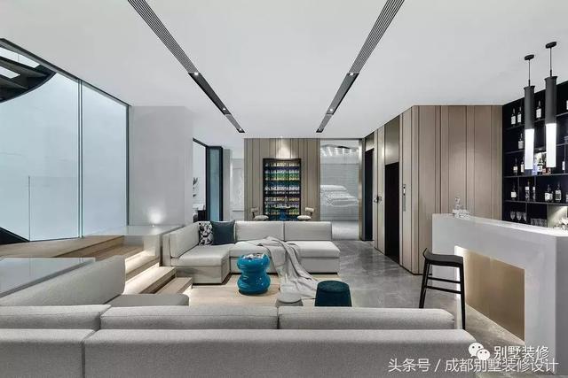 最新400㎡現代簡約設計裝修案例