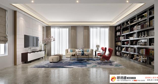 新中式別墅裝修案例，雅俗共賞東方韻！