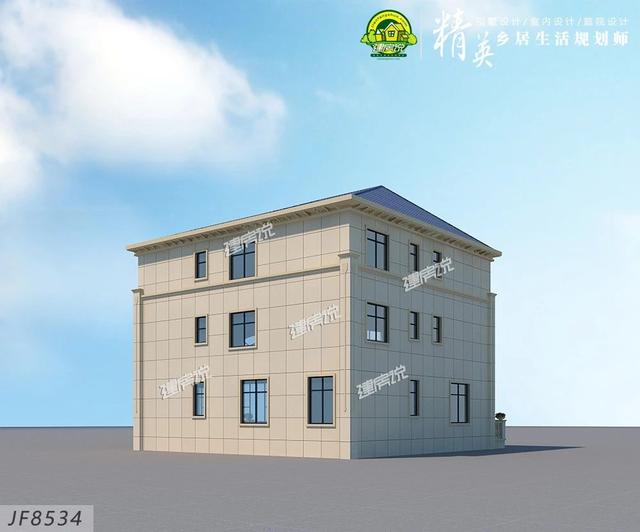 三層歐式別墅設計圖，設計精美，溫馨舒適，大氣典雅！