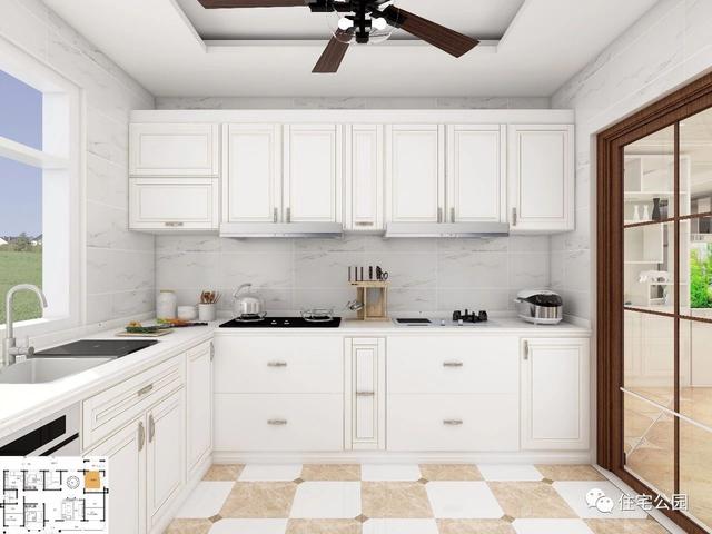 10×18米一層北歐風別墅設計圖，帶車庫，清新自然，布局靈巧方便。