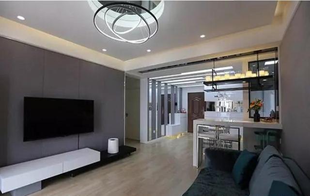 90平新家現代中式風裝修完成，時尚美觀，溫馨舒適。