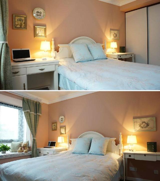 98平新房簡美風格裝修完成，尤其是電視墻造型，做成了一個假壁爐，超美！