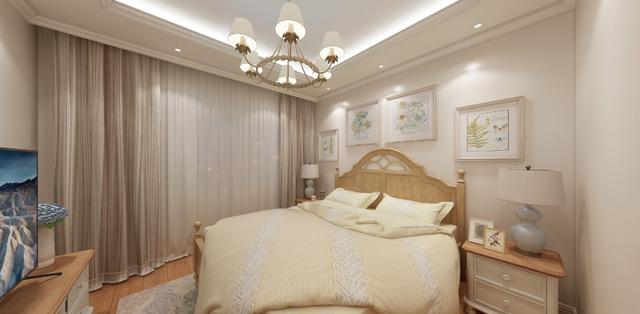 105平復古美式田園風，我最喜歡墻裙設計。