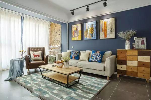 85平小戶型裝修完成，北歐風格和簡約風格混搭，不拘一格又溫馨的設計！