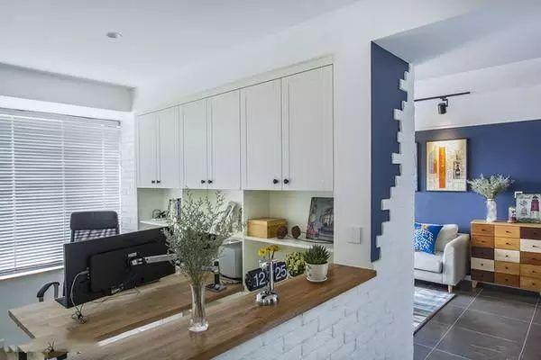 85平小戶型裝修完成，北歐風格和簡約風格混搭，不拘一格又溫馨的設計！