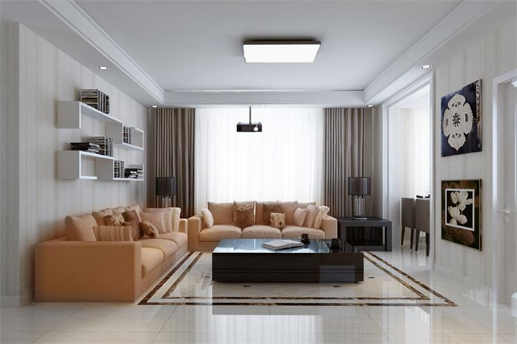 95平二居室全包裝修只花了7萬，簡潔、時尚。