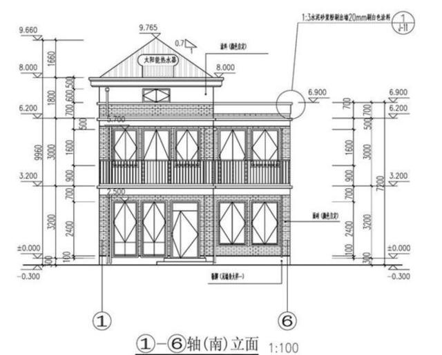 占地80平的二層設計圖，帶閣樓，滿足三口之家的生活。