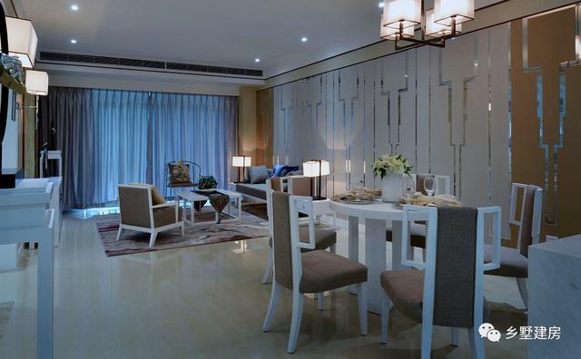 9x12米二層半農村別墅設計圖，帶車庫，外觀造型簡約、大氣。