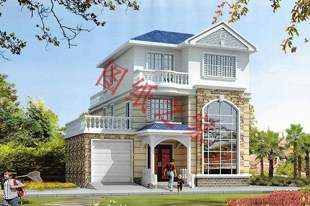 6棟三層別墅設(shè)計圖，居住方便實用，適合農(nóng)村自建房，你有喜歡的嗎?