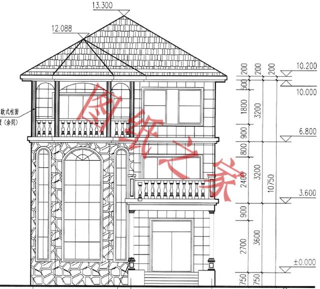 6棟三層別墅設(shè)計圖，居住方便實用，適合農(nóng)村自建房，你有喜歡的嗎?