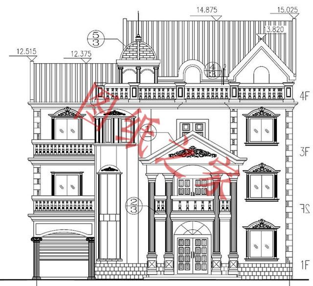 6棟三層別墅設(shè)計圖，居住方便實用，適合農(nóng)村自建房，你有喜歡的嗎?