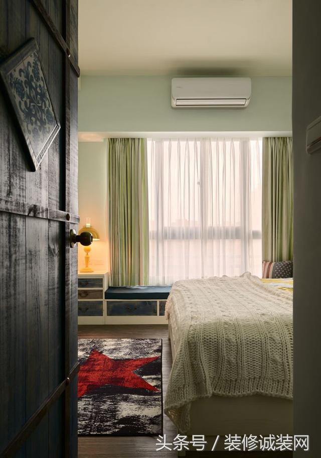 86㎡條田園風裝修，享受寧靜安逸的幸福感、悠閑慵懶的自由感。