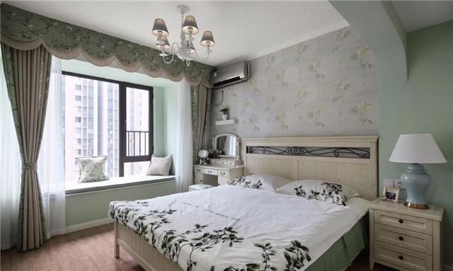 96平米兩居室地中海裝修風格完成，清爽怡人，大包9萬