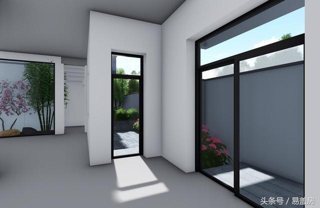 17.9m×12.2m二層新中式別墅設計圖，帶樓梯天井+4大露臺，造價48萬。