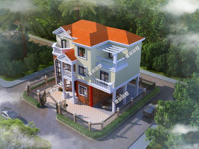 三棟三層別墅設(shè)計(jì)圖，帶獨(dú)立車(chē)庫(kù)設(shè)計(jì)+客廳挑空，真叫我們難以抗拒！