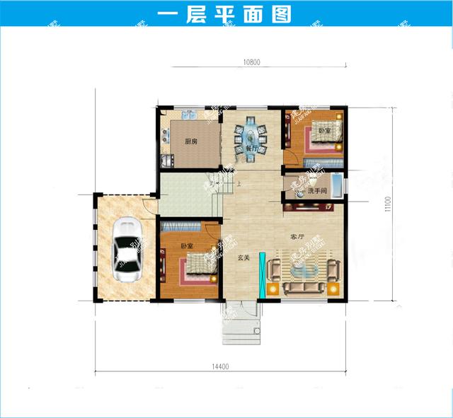 三棟三層別墅設(shè)計(jì)圖，帶獨(dú)立車(chē)庫(kù)設(shè)計(jì)+客廳挑空，真叫我們難以抗拒！