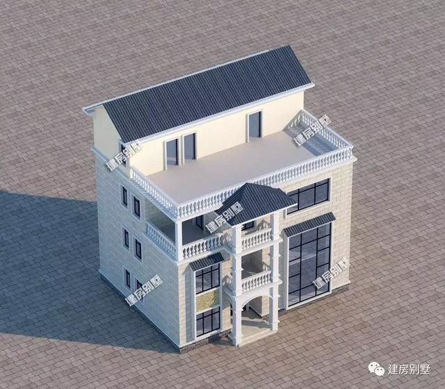 13×10米三層半農(nóng)村自建房，施工簡單，簡單實用造價還低，你不準(zhǔn)備來一套嗎？