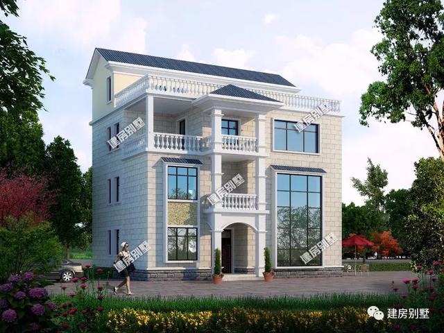 13×10米三層半農(nóng)村自建房，施工簡單，簡單實用造價還低，你不準(zhǔn)備來一套嗎？