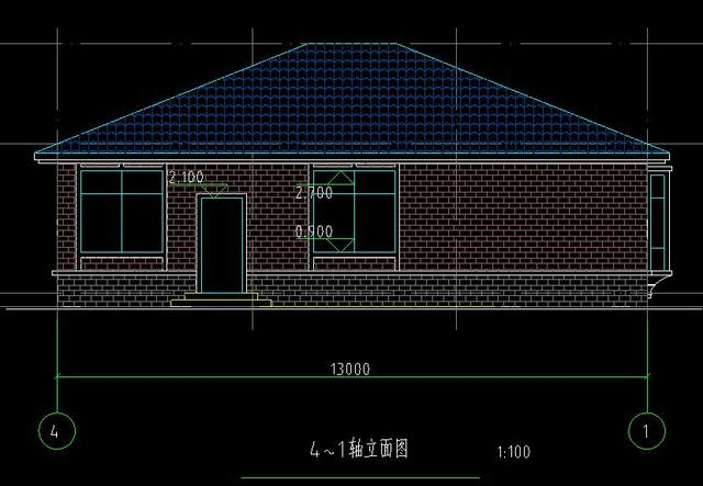 13x11米一層農村別墅設計圖，帶有功能設計布局方案，適合自己的才是最好的戶型！