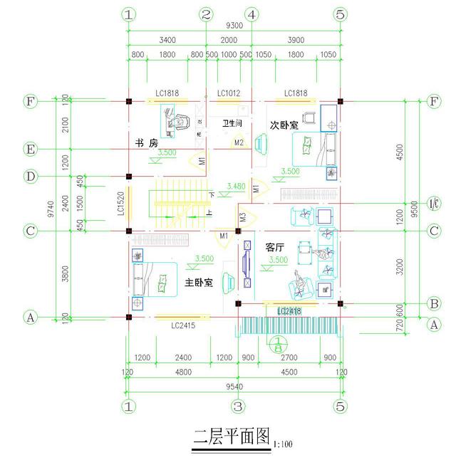 占地100平米的徽派三層自建房設計圖，融風俗文化之精華，更具古典美。