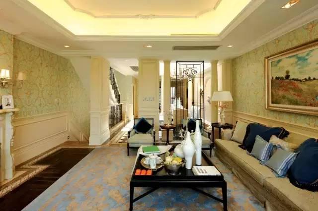 268平古典歐式風裝修范例，氣質沉穩高貴，華麗、高雅。