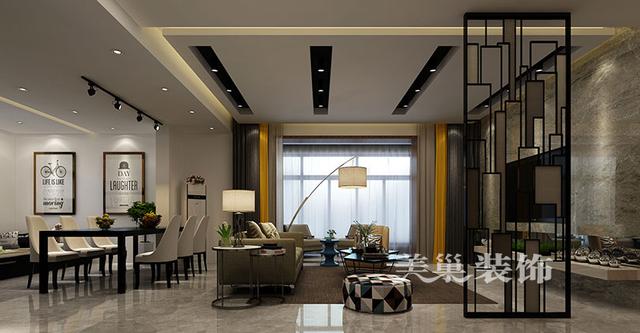 156平三室現(xiàn)代簡約風裝修，全包16萬，效果太贊了