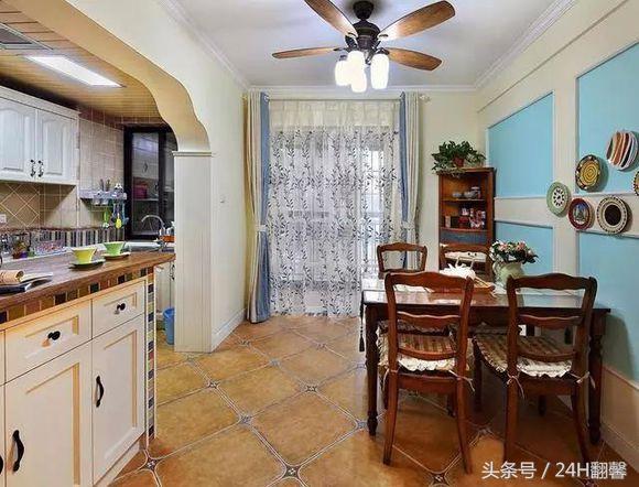 130平美式風格裝修，花費26萬，舒適溫馨，朋友們見到后驚艷了。