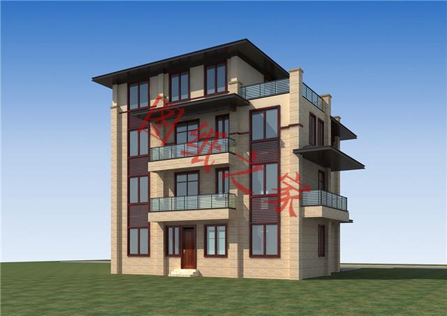 6款四層農(nóng)村別墅設(shè)計圖紙，外觀豪華大氣，溫馨舒適。