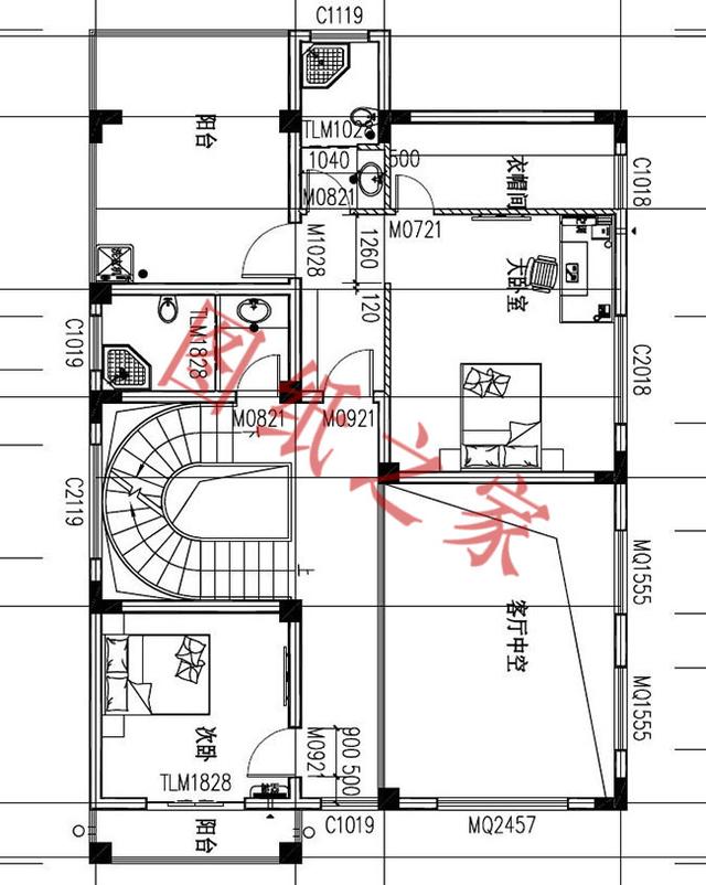 6款四層農(nóng)村別墅設(shè)計圖紙，外觀豪華大氣，溫馨舒適。