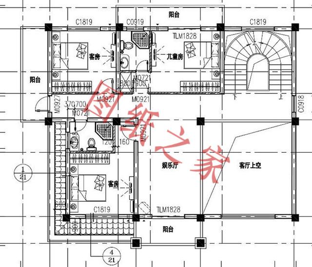 6款四層農(nóng)村別墅設(shè)計圖紙，外觀豪華大氣，溫馨舒適。