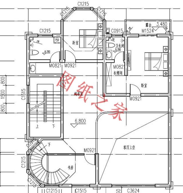 6款四層農(nóng)村別墅設(shè)計圖紙，外觀豪華大氣，溫馨舒適。