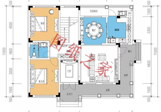 二層簡單大氣的現代別墅設計圖，看看有沒有你喜歡的。