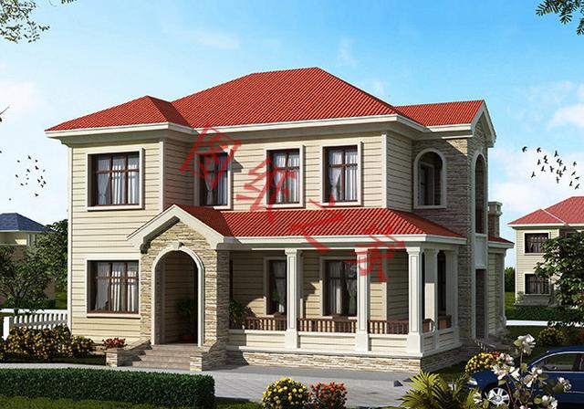 二層簡單大氣的現代別墅設計圖，看看有沒有你喜歡的。