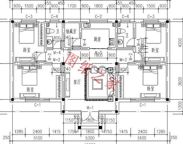 一層農村自建房，舒適美觀，經濟實用，村里人都喜歡。