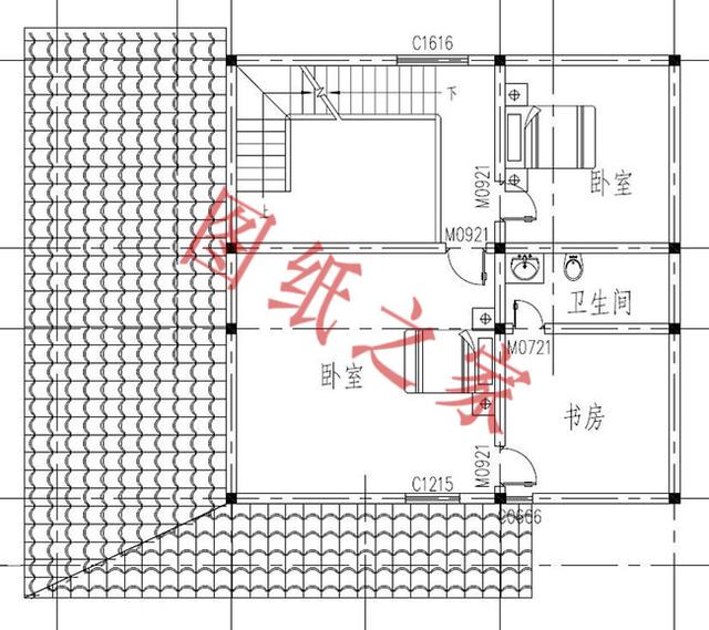 一層農村自建房，舒適美觀，經濟實用，村里人都喜歡。