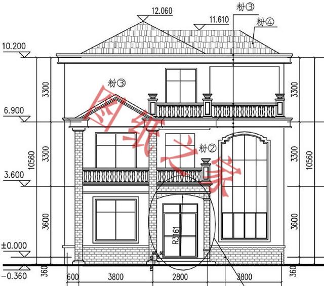 6套三層別墅設計圖，色彩出眾，接地氣，你喜歡哪一款？