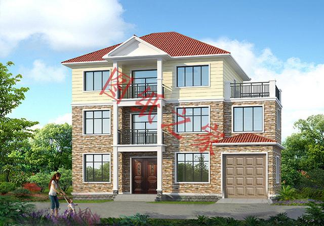 5款新農(nóng)村別墅設(shè)計(jì)圖，大氣豪宅，讓你一見就動(dòng)心！