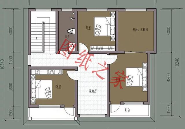 二層簡約新農(nóng)村別墅設(shè)計(jì)圖，經(jīng)典又實(shí)用，都非常符合農(nóng)村居住的需求。