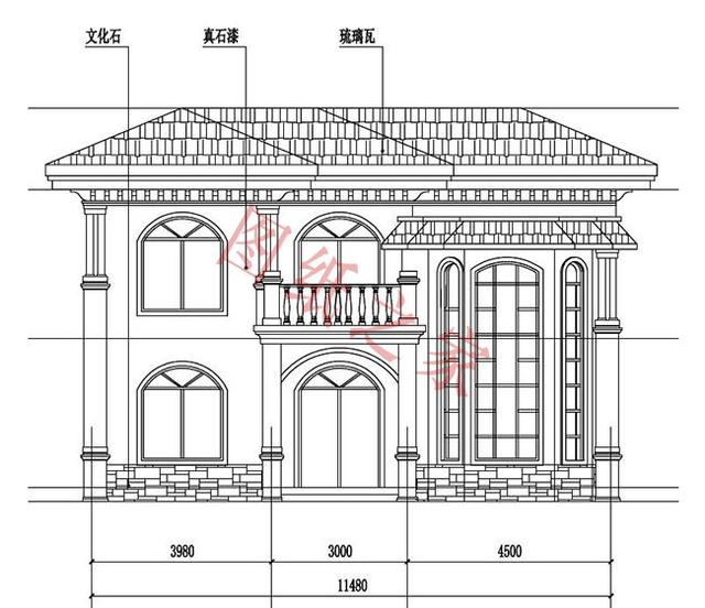 5款二層經典別墅設計圖，豪華又上檔次，大家都收藏了