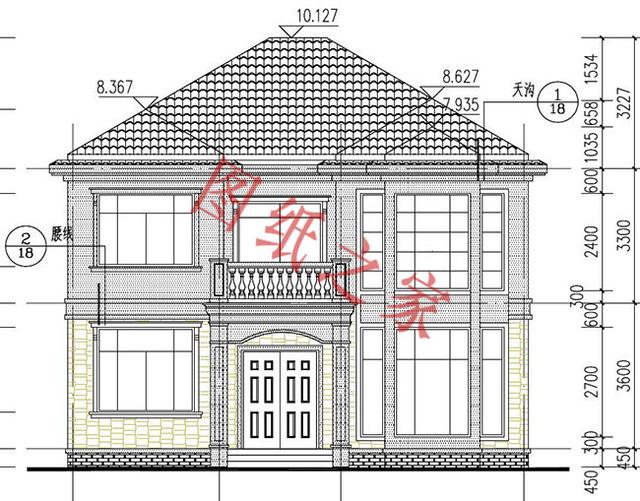 5款二層經典別墅設計圖，豪華又上檔次，大家都收藏了