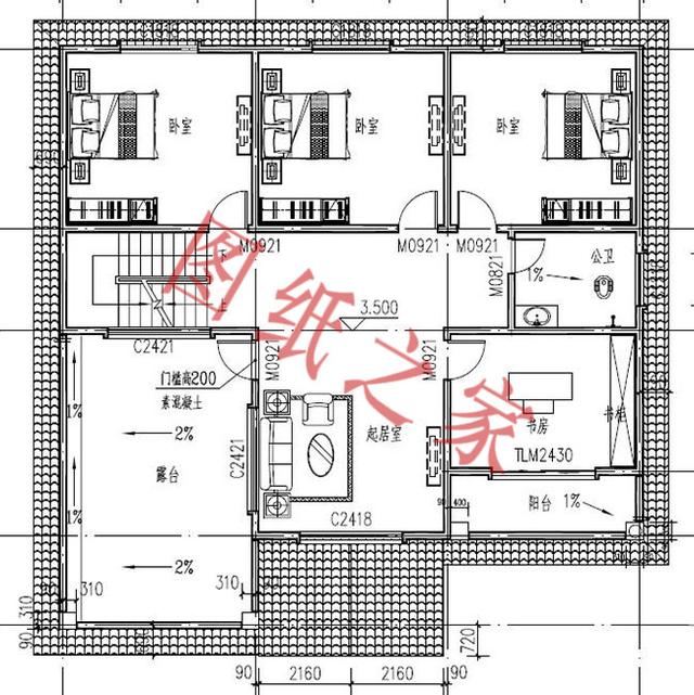 5款二層經典別墅設計圖，豪華又上檔次，大家都收藏了