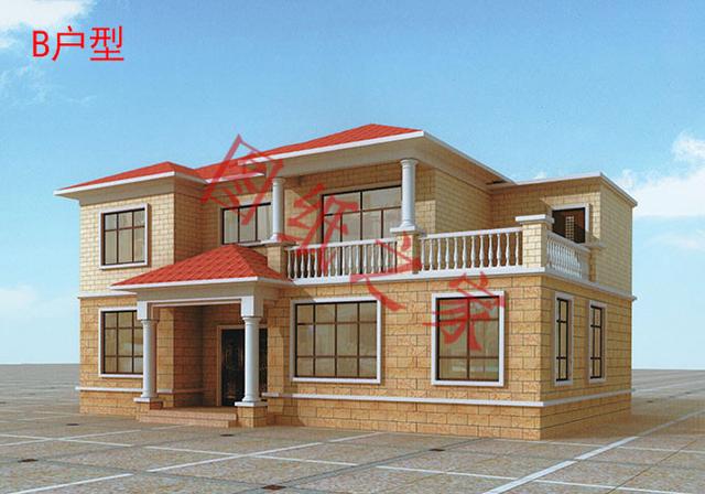 5款二層經典別墅設計圖，豪華又上檔次，大家都收藏了