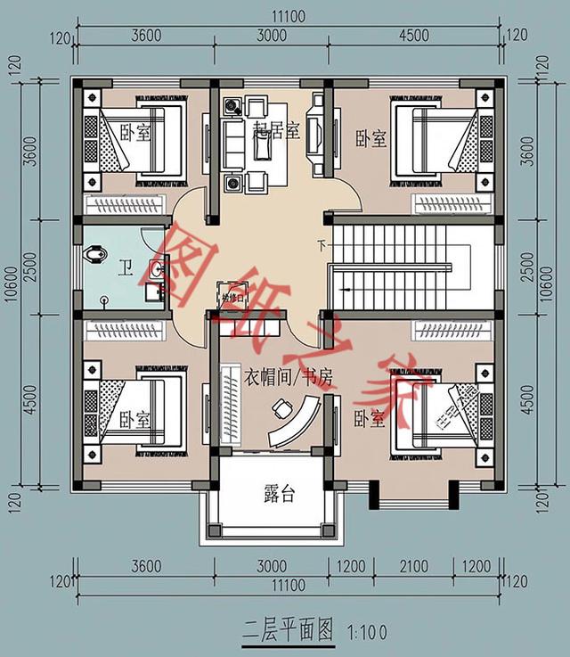 5款二層經典別墅設計圖，豪華又上檔次，大家都收藏了