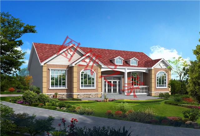 5套一層農村別墅設計圖，不僅外觀精致，造價還經濟實惠而且住著很舒服。