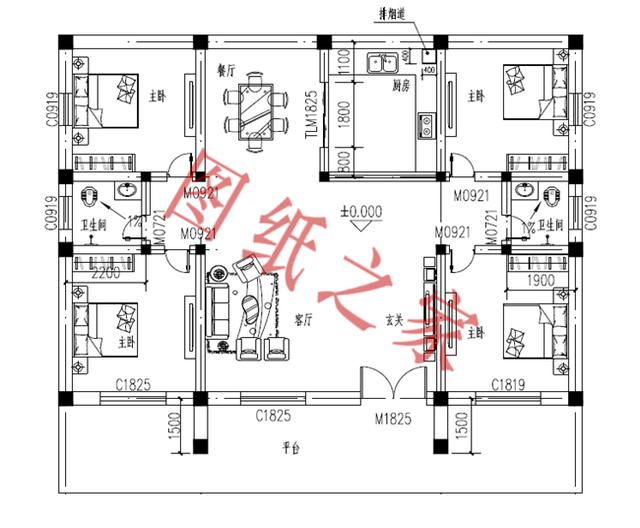 5套一層農村別墅設計圖，不僅外觀精致，造價還經濟實惠而且住著很舒服。