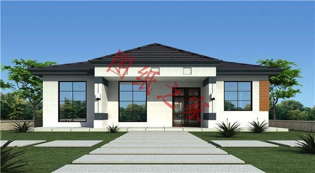 5套一層農村別墅設計圖，不僅外觀精致，造價還經濟實惠而且住著很舒服。