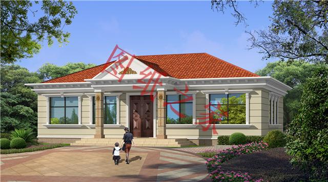 5套一層農村別墅設計圖，不僅外觀精致，造價還經濟實惠而且住著很舒服。