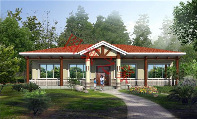 5套一層農村別墅設計圖，不僅外觀精致，造價還經濟實惠而且住著很舒服。